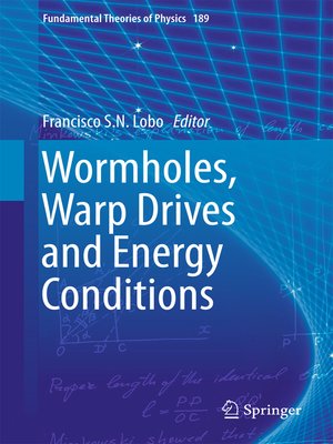 cover image of Wormholes, Warp Drives and Energy Conditions